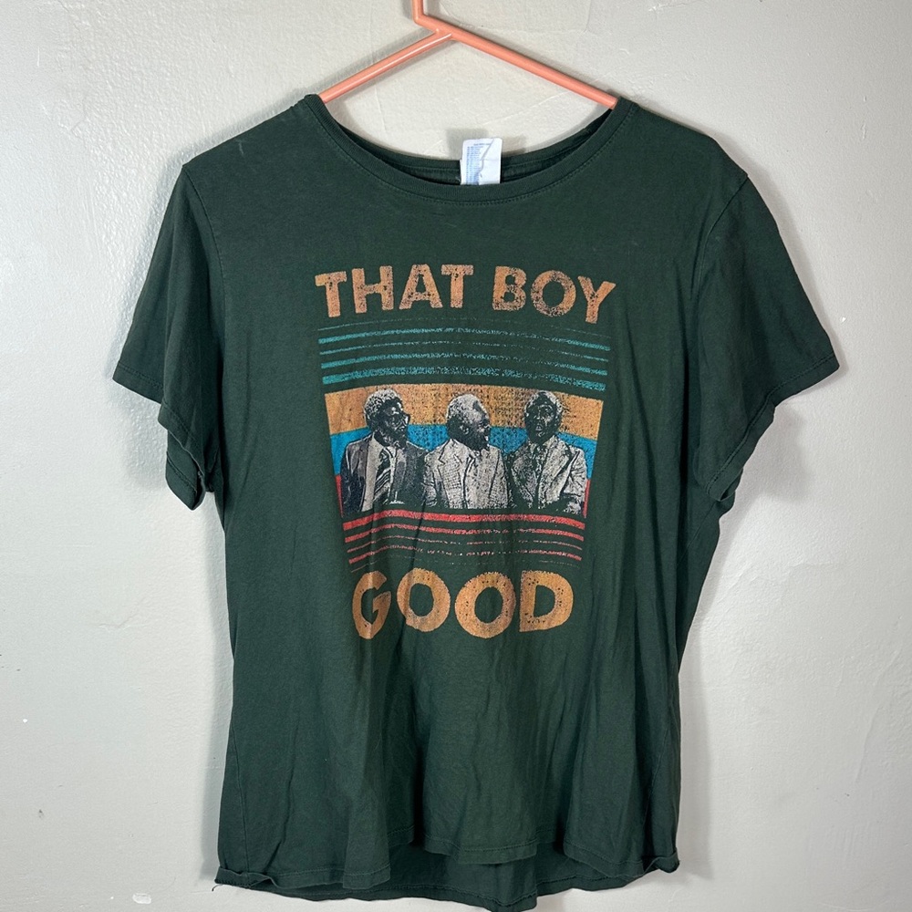 That Boy Good Graphic Tee - Dark Green